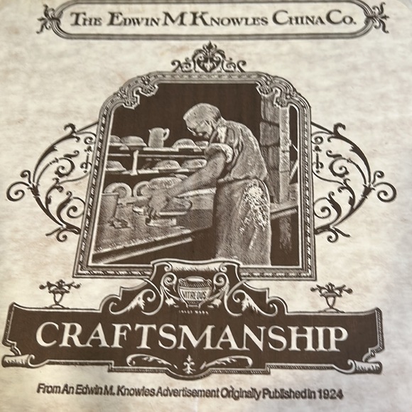 Edwin M Knowles China Company The Sound Of Music Maria Plate - Picture 8 of 13